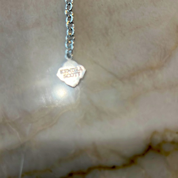 Kendra Scott silver 42 inch necklace EUC - Picture 6 of 7